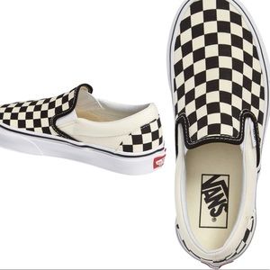 Vans Slip-on Sneaker / Black and White Checker